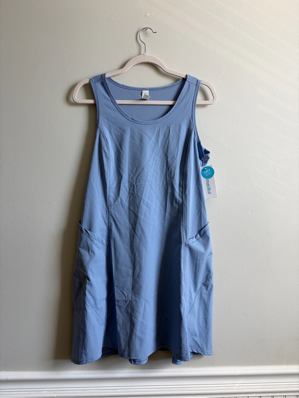 Marika Light Blue Athletic Dress